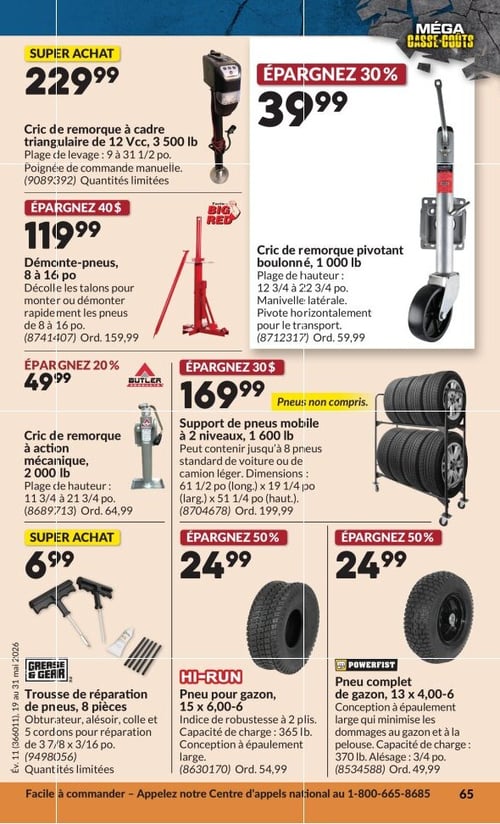 Circulaire Princess Auto - Méga Casse-coûts - Page 82