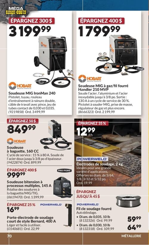 Circulaire Princess Auto - Méga Casse-coûts - Page 87