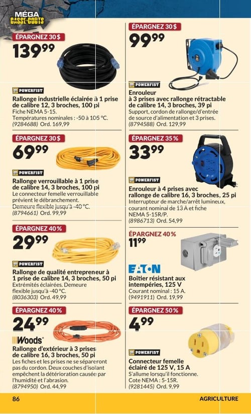 Circulaire Princess Auto - Méga Casse-coûts - Page 104