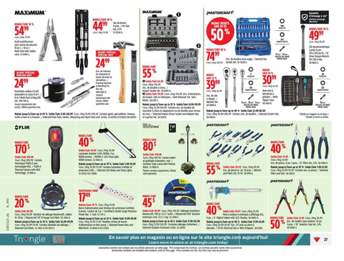 Circulaire Canadian Tire - Page 37