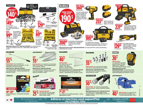 Circulaire Canadian Tire - Page 38