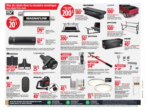 Circulaire Canadian Tire - Page 43