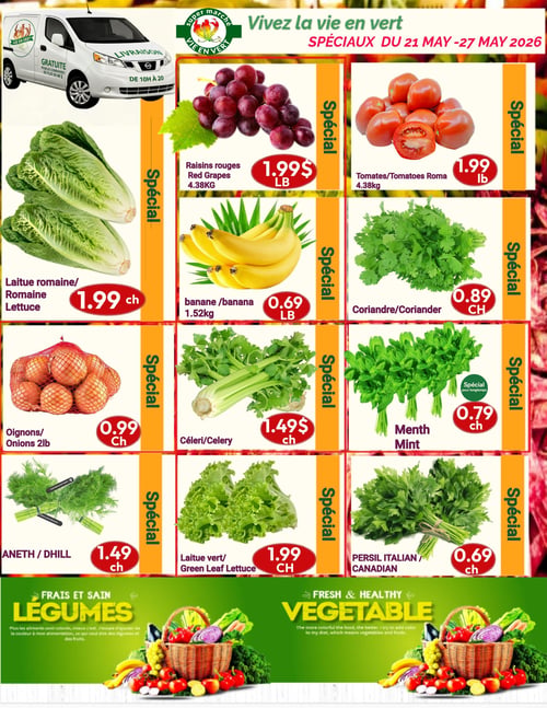Circulaire Marché Vie en Vert - Page 1
