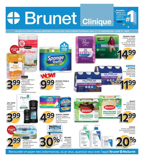 Circulaire Brunet - Clinique - Page 1