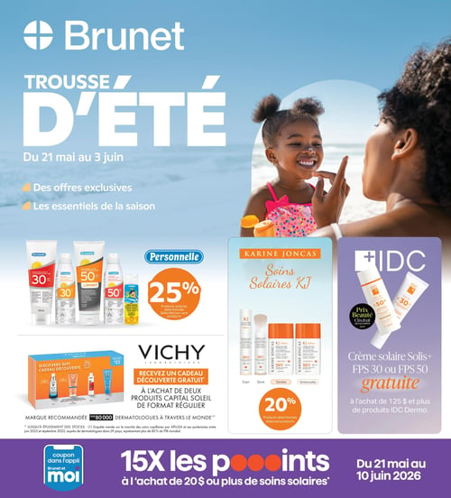 Circulaire Brunet - Trousse d'été - Page 1