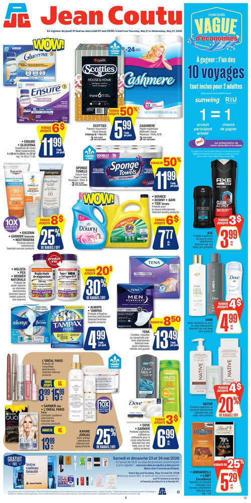 Circulaire Jean Coutu - Page 1
