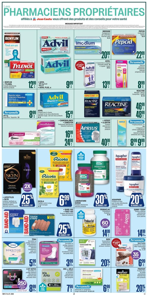 Circulaire Jean Coutu - Page 3