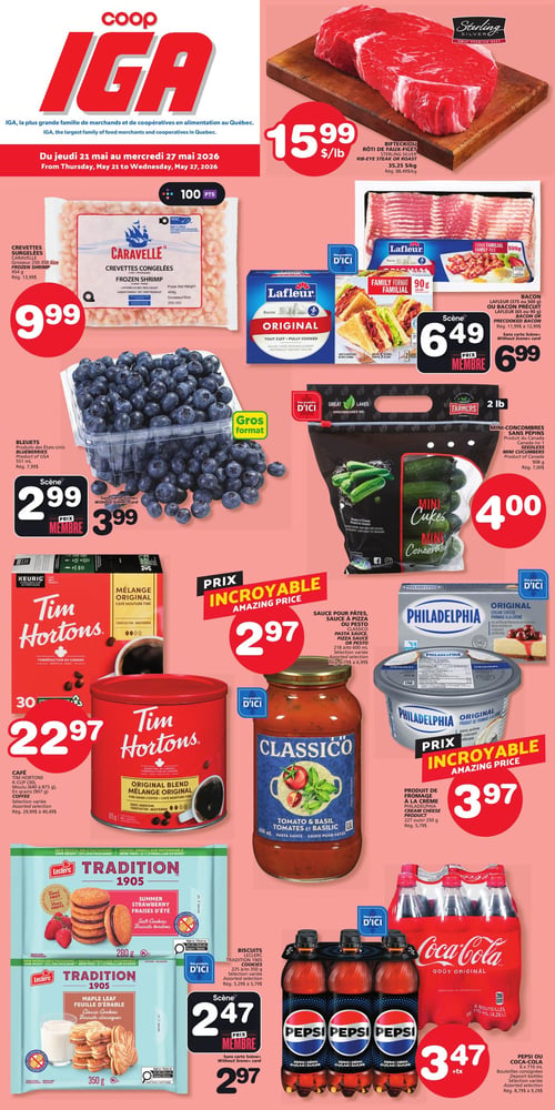Circulaire IGA Coop - Îles de la Madeleine - Page 1