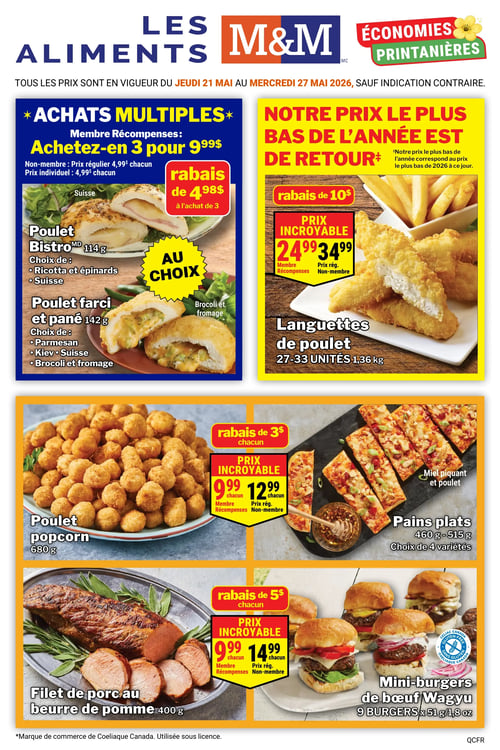 Circulaire Les Aliments M&M - Page 1