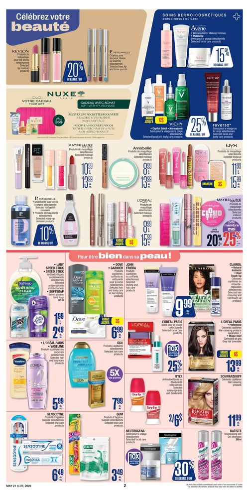 Circulaire Jean Coutu - Santé Beauté - Page 2