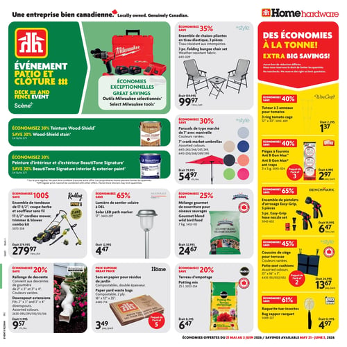 Circulaire Home Hardware - Page 1