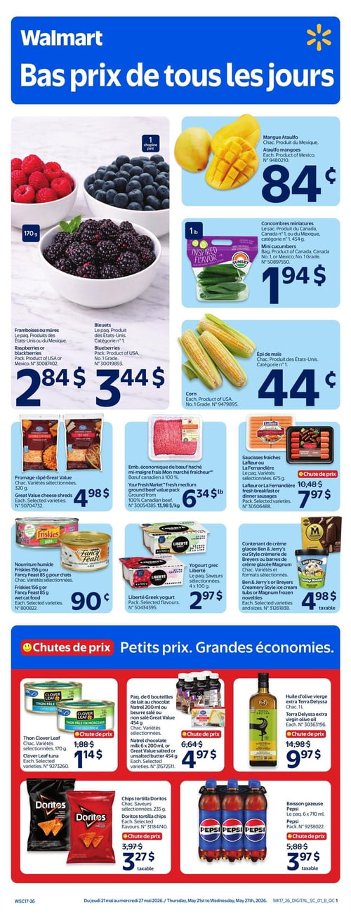 Circulaire Walmart - Page 1