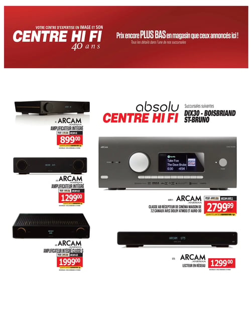 Circulaire Centre HI-FI - Page 48