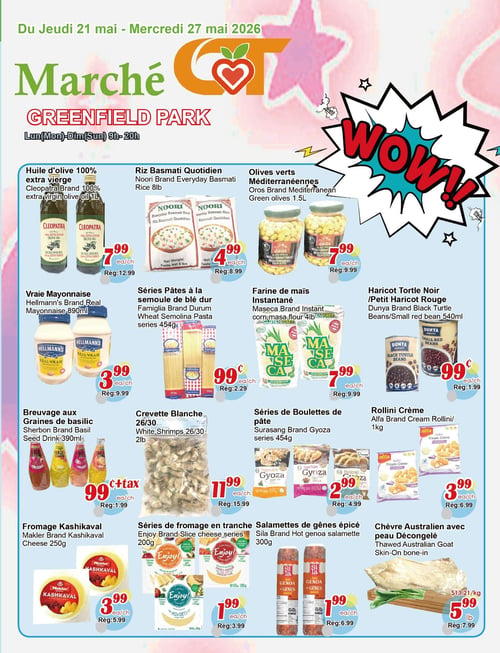 Circulaire Marché C & T - Greenfield Park - Page 1