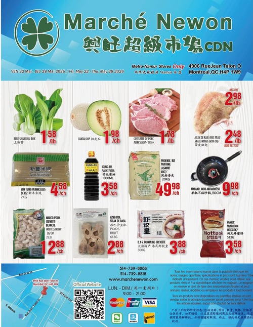 Circulaire Marché Newon Jean Talon - Page 1