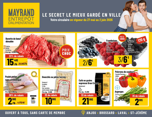 Circulaire Mayrand Entrepôt D'alimentation - Page 1