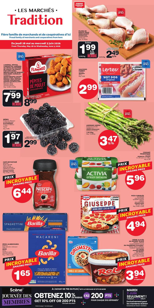 Circulaire Les Marchés Tradition - Page 1