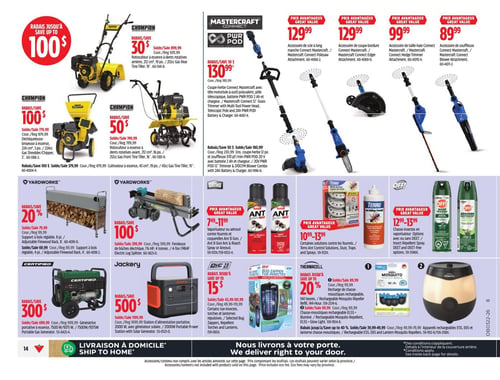 Circulaire Canadian Tire - Page 20