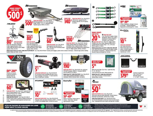 Circulaire Canadian Tire - Page 45