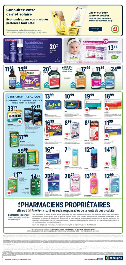 Circulaire Familiprix - Clinique - Page 2