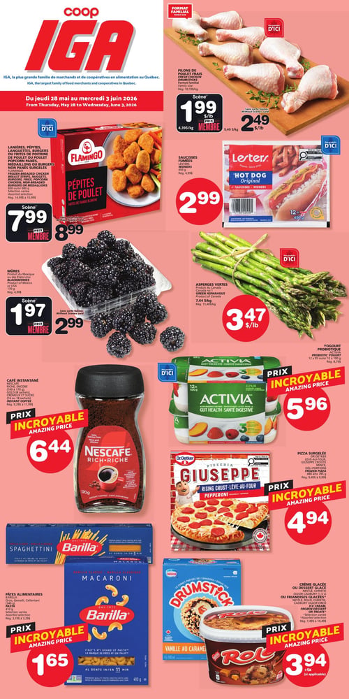Circulaire IGA Coop - Îles de la Madeleine - Page 1