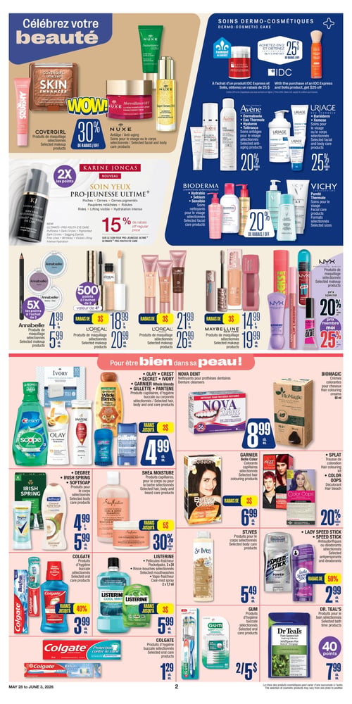 Circulaire Jean Coutu - Santé Beauté - Page 2