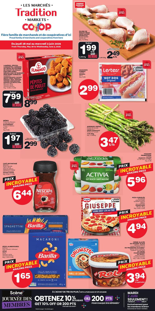 Circulaire Les Marchés Tradition - Nouveau-Brunswick - Page 1
