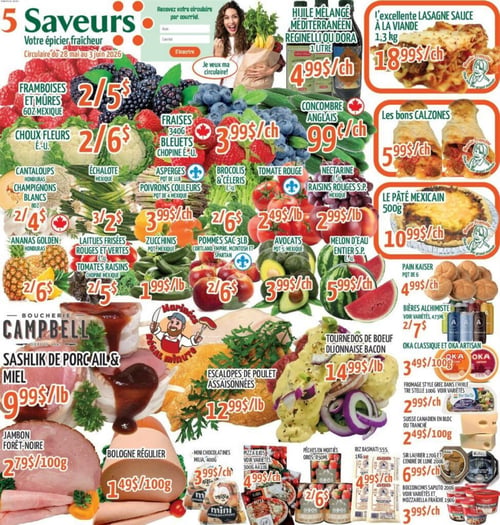 Circulaire Marché Le 5 Saveurs - Page 1