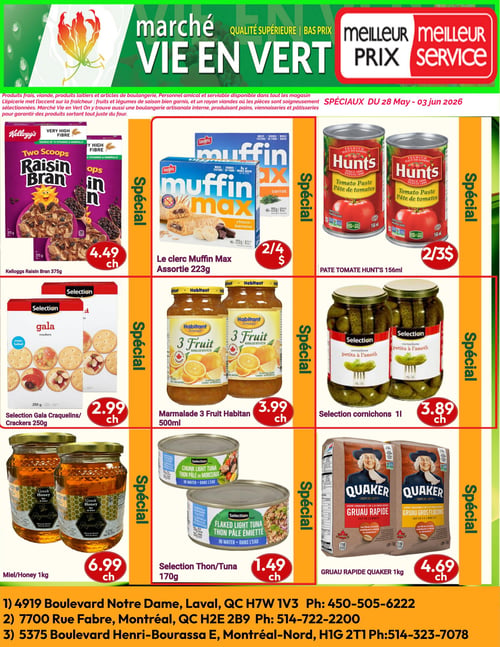 Circulaire Marché Vie en Vert - Page 3