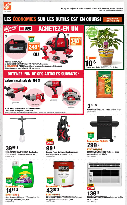 Circulaire Home Depot - Page 1