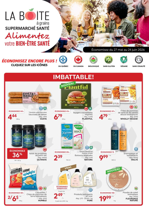 Circulaire La Boite à Grains - Page 1