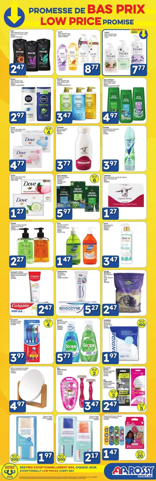 Circulaire Rossy - Promesse de bas prix - Page 12