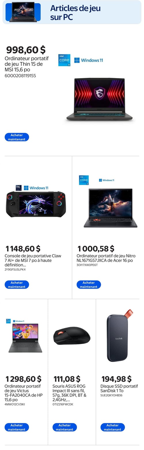 Circulaire Walmart - Livret Jeux Vidéo et Divertissement - Page 4