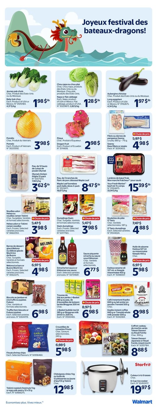 Circulaire Walmart - Joyeux festival des bateaux-dragons! - Page 2
