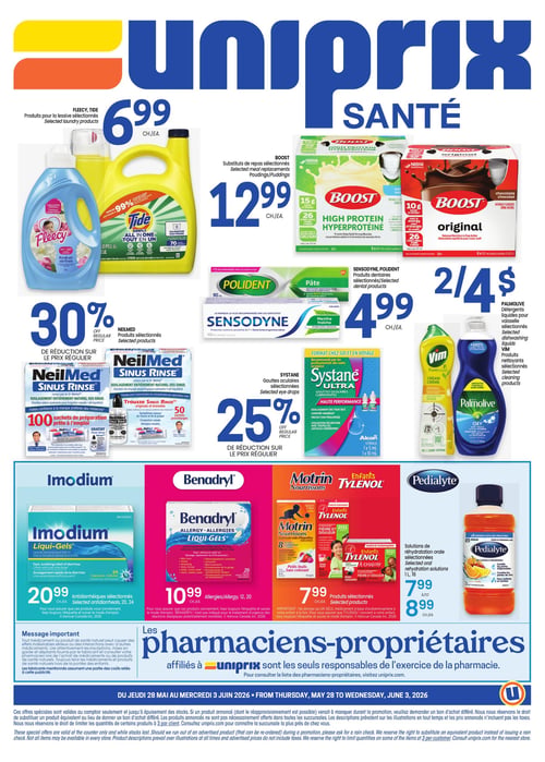 Circulaire Uniprix - Santé - Page 4