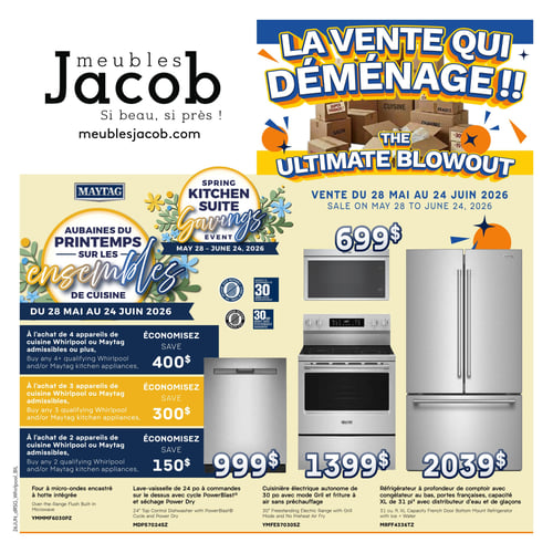 Circulaire ​Meubles Jacob - Page 1
