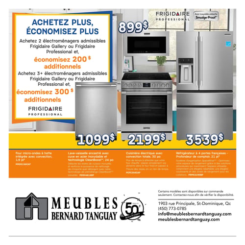 Circulaire Meubles Bernard Tanguay - La vente qui déménage !! - Page 4