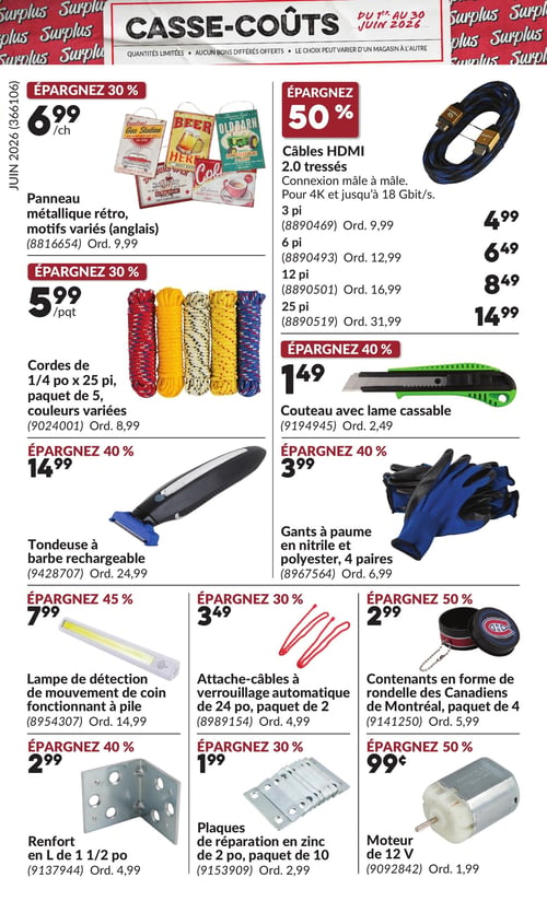 Circulaire Princess Auto - Casse-Coûts - Page 2