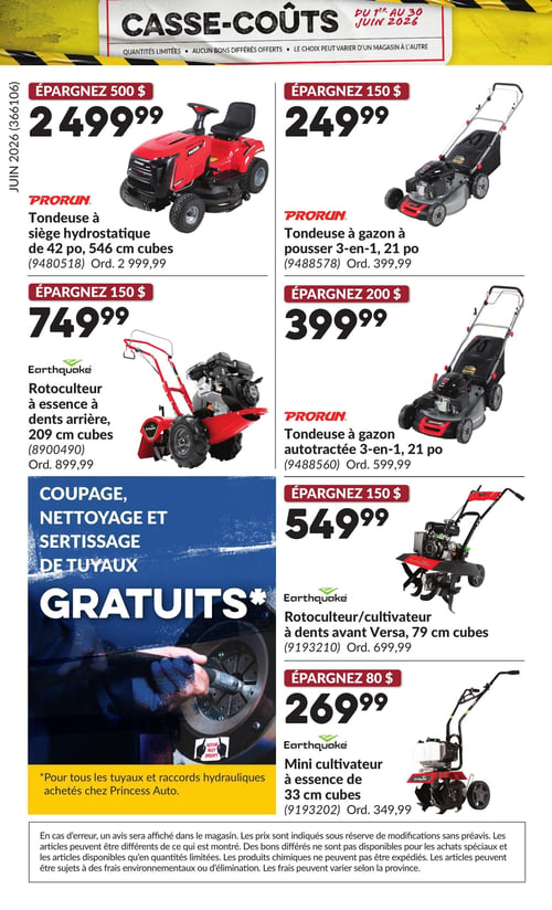 Circulaire Princess Auto - Casse-Coûts - Page 32