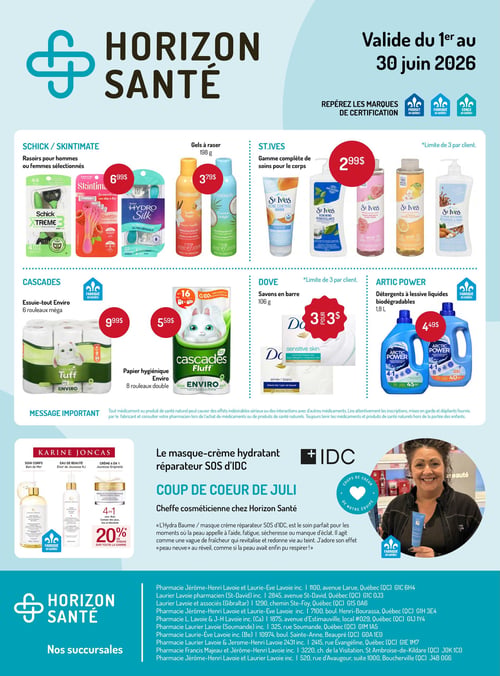 Circulaire Horizon Santé - Page 1