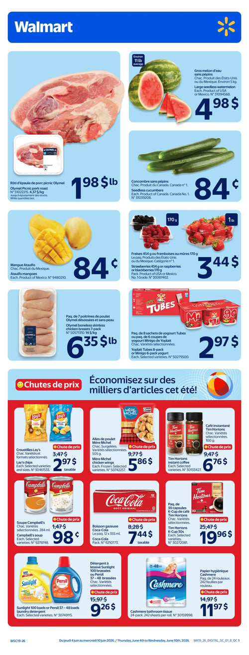 Circulaire Walmart - Page 1