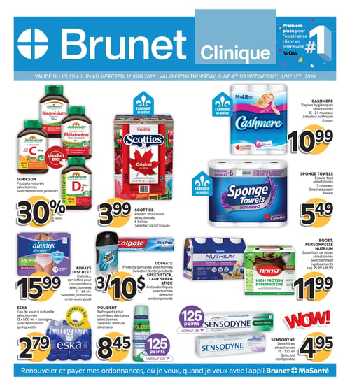 Circulaire Brunet - Clinique - Page 1