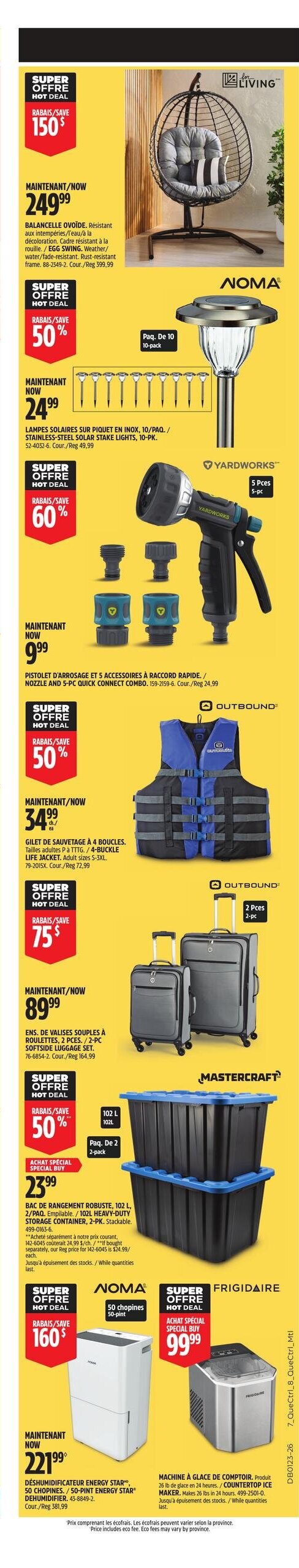 Circulaire Canadian Tire - Grand Solde rouge - Page 3