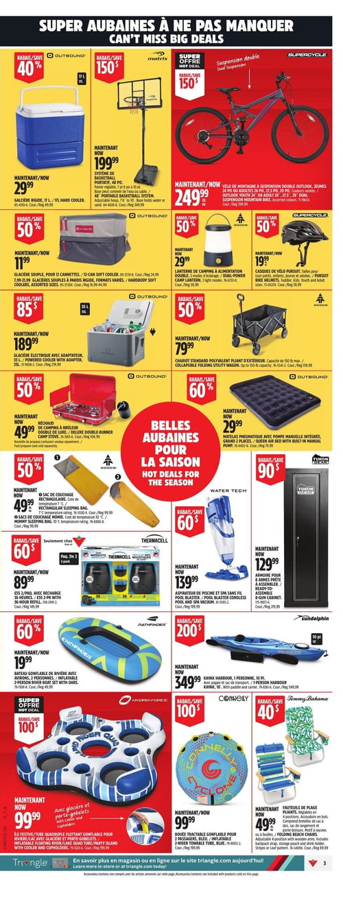 Circulaire Canadian Tire - Grand Solde rouge - Page 5