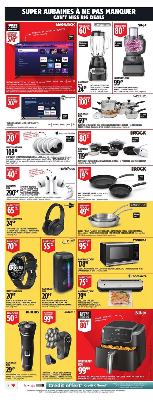 Circulaire Canadian Tire - Grand Solde rouge - Page 6