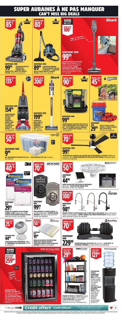 Circulaire Canadian Tire - Grand Solde rouge - Page 7