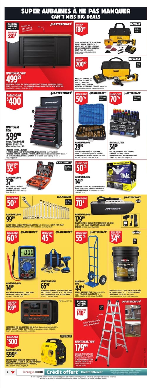Circulaire Canadian Tire - Grand Solde rouge - Page 8