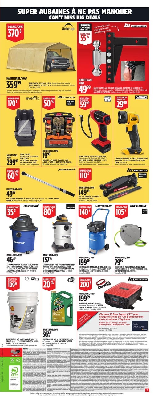 Circulaire Canadian Tire - Grand Solde rouge - Page 10