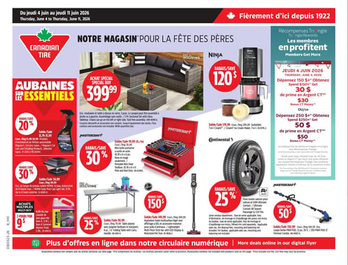 Circulaire Canadian Tire - Page 1