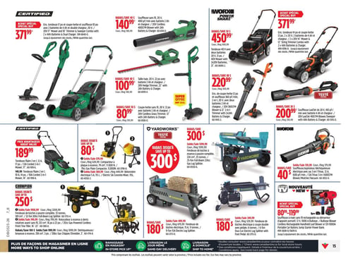 Circulaire Canadian Tire - Page 17